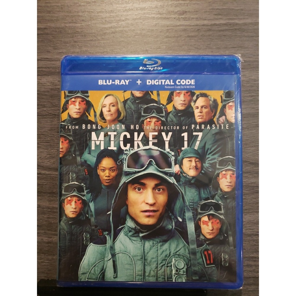 Mickey 17 Blu-ray Brand New - Robert Pattinson - Bong Joon Ho